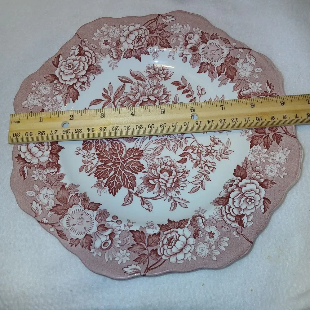 The Spode Archive Collection Jasmine Buffet Dessert Plate 9.5